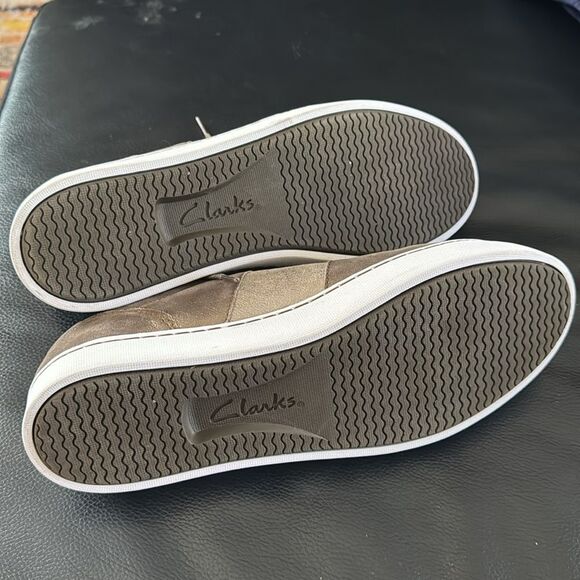 Collection by Clarks Pawley Rilee Metallic Leather Sneakers - Picture 3 of 6